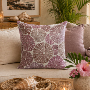 Coussin oursin uni hawaïen