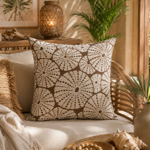 Coussin oursin uni hawaïen