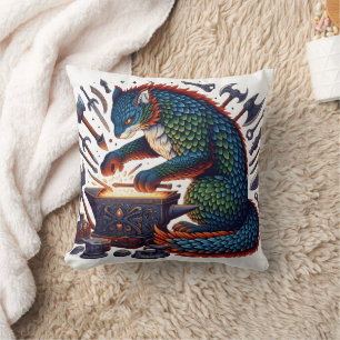 Coussin Outils de formage de chats de couleur vive en atel