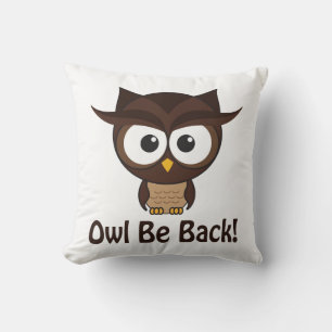 Coussin Owl Be Back