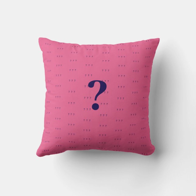 Coussin Owl eyes 'Who you talkin to?" (Verso)