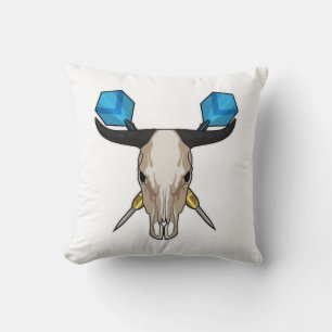 Coussin Ox aux fléchettes avec fléchette