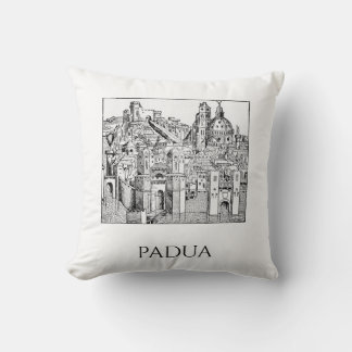 Coussin Padua Médiéval Minimaliste Ciel en Ligne Art