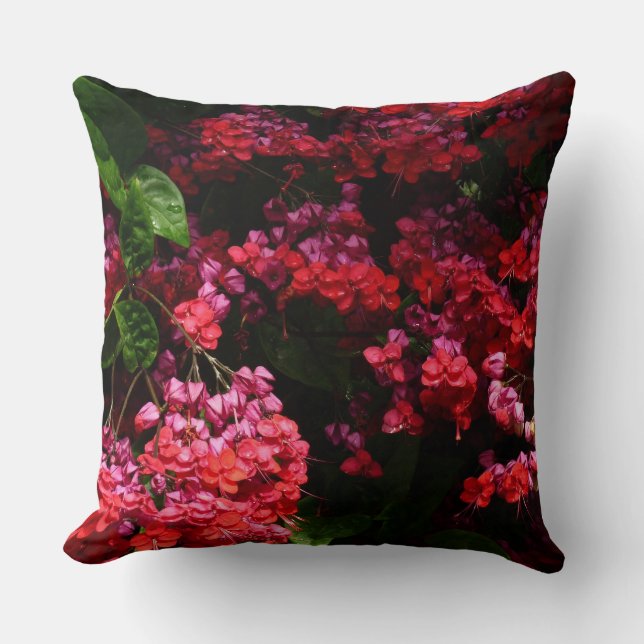 Coussin Pagoda Flowers Colorful (Recto)