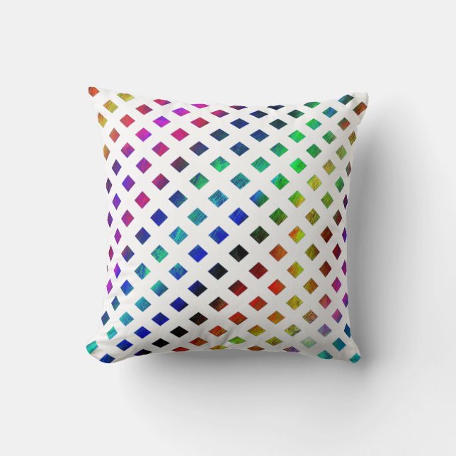 Coussin Paillette colorée (Recto)