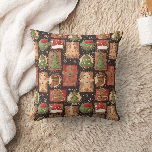 Coussin Pain d'épices Noël (Couverture)