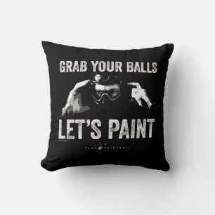 Coussin Paintball Paint Thaillow Pillow