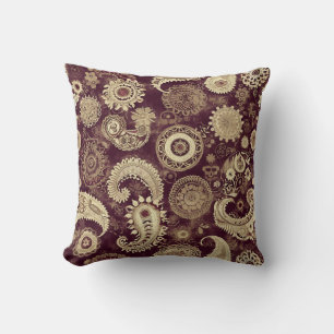Coussin Paisley Steampunk Jeu d'oreiller