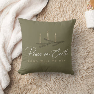 Coussin Paix Élégante Sur Terre Bonne Volonté Aux Hommes N