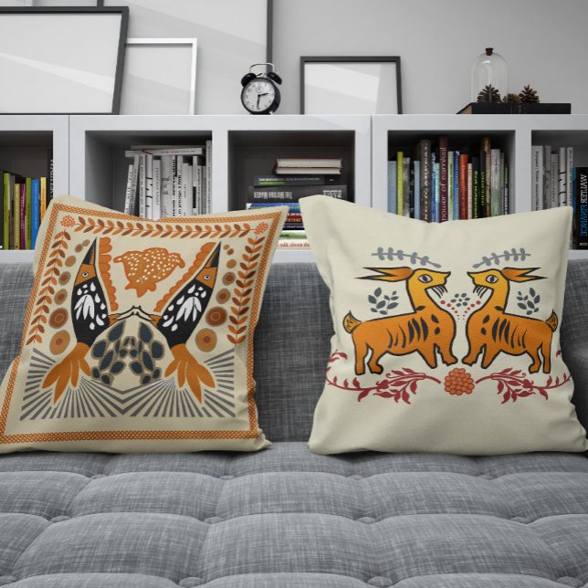 Coussin Pájaros en armonía (Créateur téléchargé)