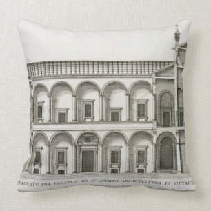 Coussin Palazzo di Santo Spirito, des "Di Roma de