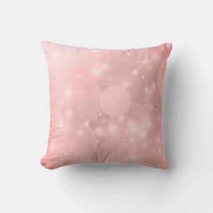 Coussin Pale Rose Blush Design étincelant