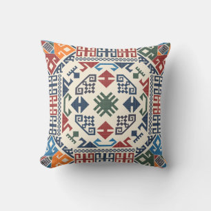 Coussin Palestine traditionnelle Broderie tatreez boho