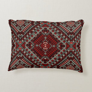 Coussin palestinien de Boho - Tatreez de Bohême