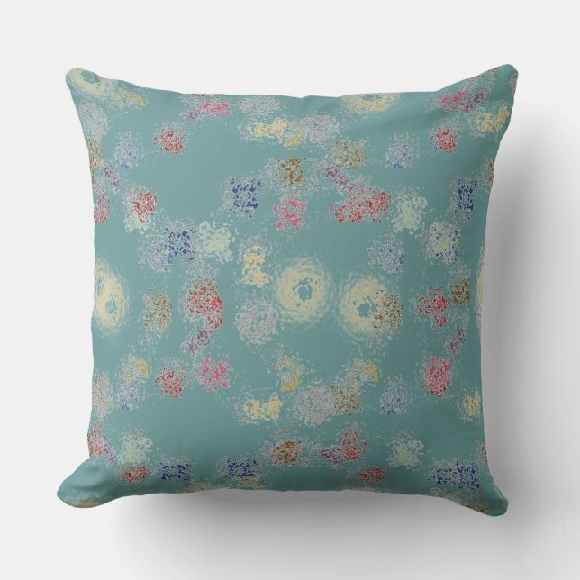 Coussin Palette de peinture (Recto)