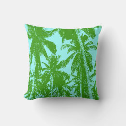 Coussin Palm Tree Design