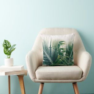 Coussin Palmiers des Caraïbes luxuriants 13 #palms#tropica