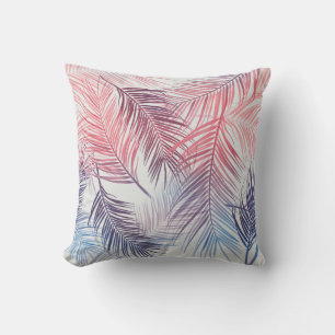 Coussin Palmiers Tropicaux Hawaïens : Élégants et sans fil