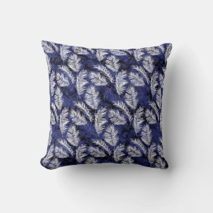 Coussin Palms d'Indigo