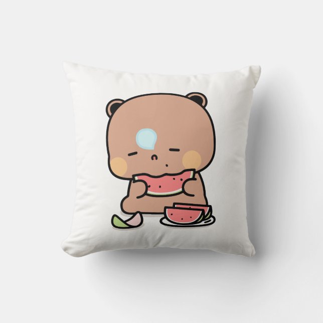 Coussin Panda bear, bubu et dudu, sommeil dudu (Recto)