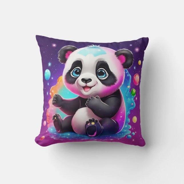 Coussin Panda bébé (Recto)
