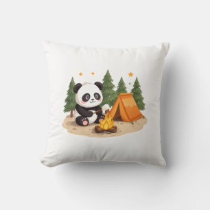 Coussin Panda de camping