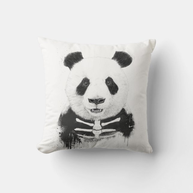 Coussin Panda de zombi (Recto)