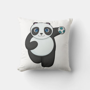 Coussin Panda Handball player Handball