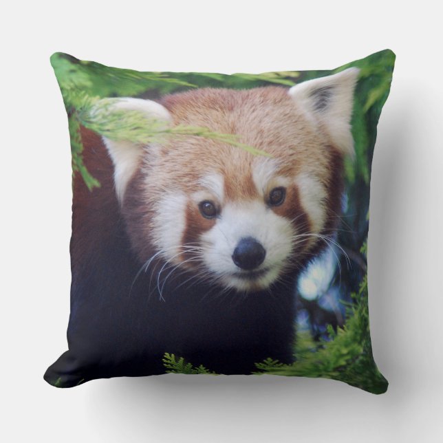 Coussin Panda rouge (Recto)