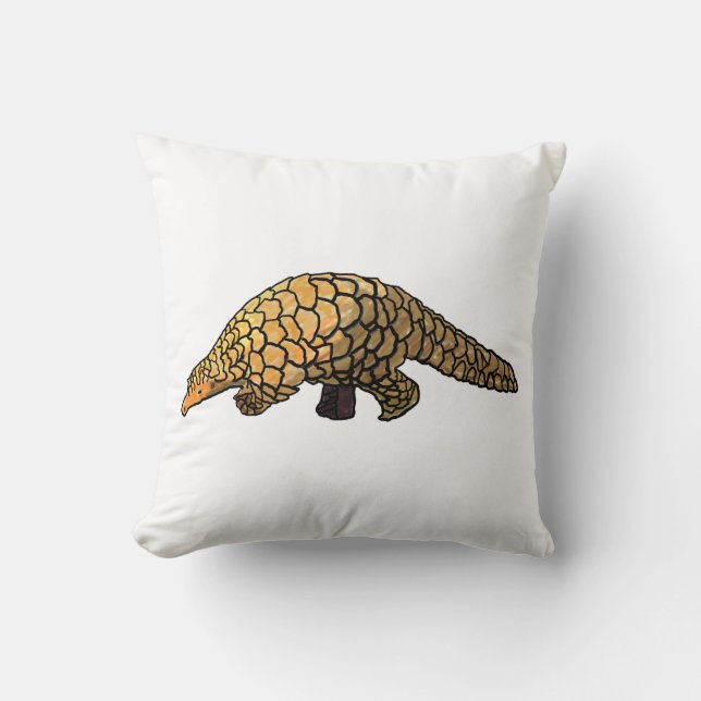 Coussin pangolin (Recto)