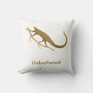 Coussin Pangolin imperturbable