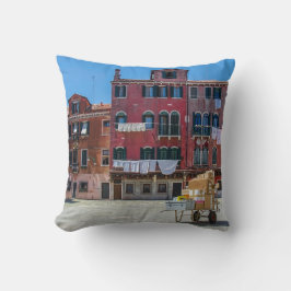Coussin Panier avec boîtes à Venise