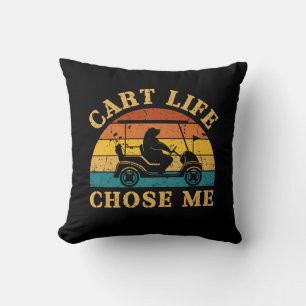 Coussin Panier Vie Choisissez Moi Funny Golf Panier Citati