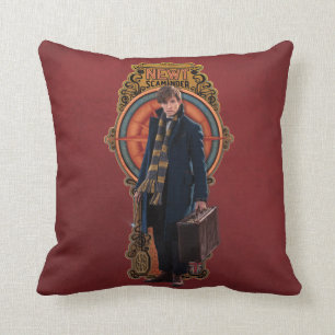 Coussin Panneau Art nouveau permanent NEWT SCAMANDER™