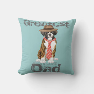 Coussin Papa de boxeur
