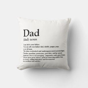 Coussin Papa, définition, moderne, typographie
