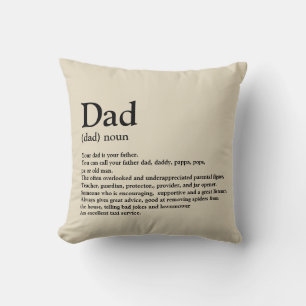 Coussin Papa, définition, moderne, typographie