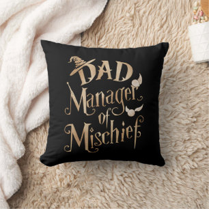 Coussin Papa Directeur De La Magie De La Mischief Fête Des