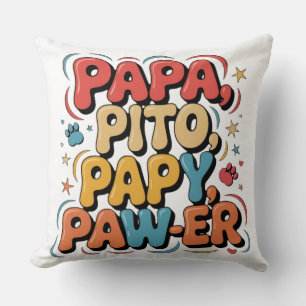 Coussin Papa Pito Pappy Pawer