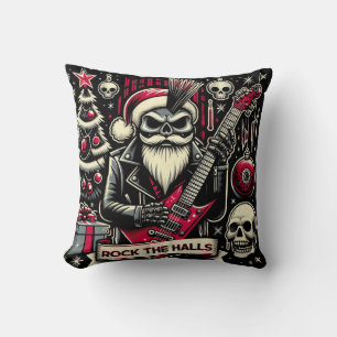 Coussin Papa rockeur Noël