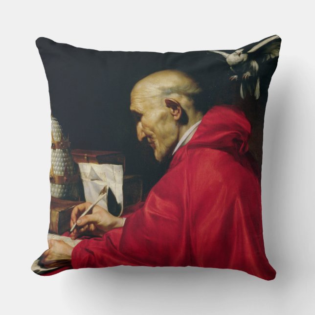 Coussin Pape Gregory le grand (Recto)