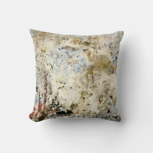 Coussin Papier peint Brown et rouge