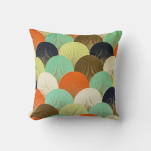 Coussin Papier peint coloré : design artistique.