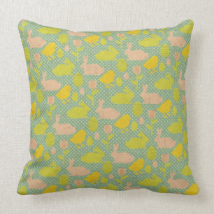 Coussin Papier peint de Pâques