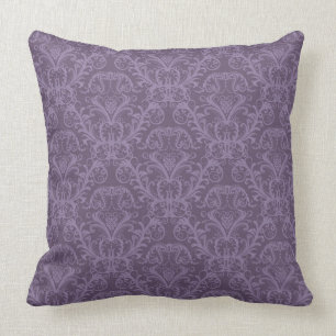 Coussin Papier peint pourpre de luxe