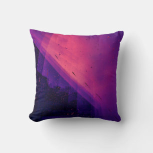 COUSSIN PAPIER ROSE ET NOIR