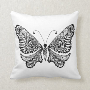Coussin Papillon de style
