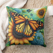 Papillon monarque Grand