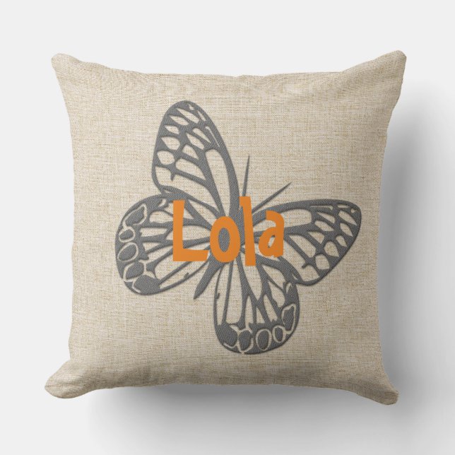 Coussin Papillon mou (Recto)