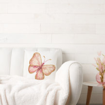 Papillon rose